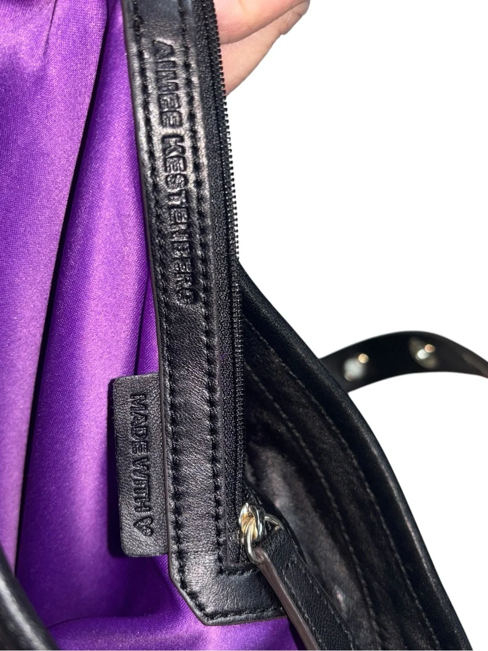 Aimee Kestenberg Buckle Up Leopard Calf Hair Leather Hobo Shoulder Bag
